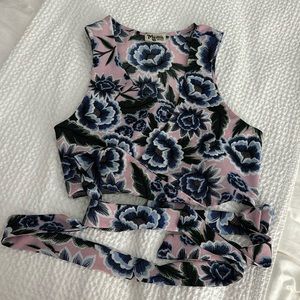 Show Me Your Mumu Baja Bloom Top